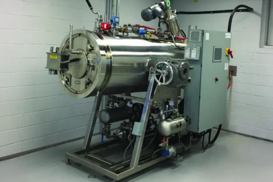 A water cremation machine