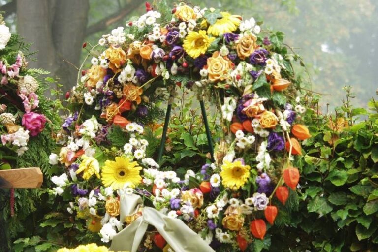 Funeral flowers near me