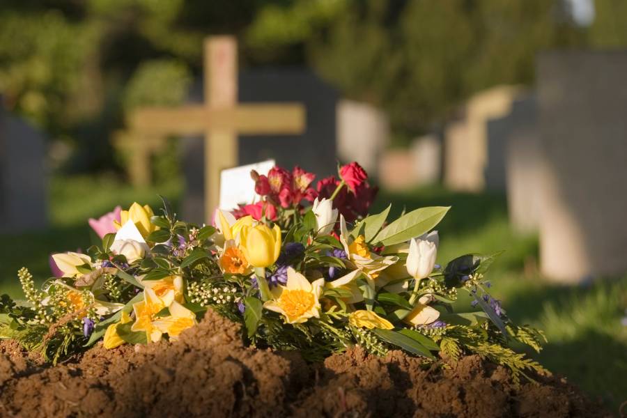 Cemetery and burial is one of the methods to keep cremated ashes